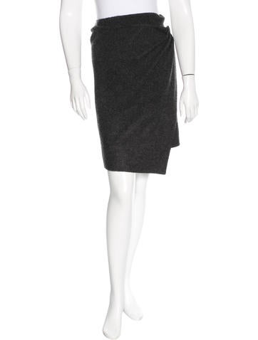 Alexander Wang Wool-Blend Wrap Skirt