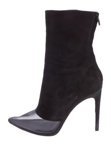 Alexander Wang Cameron Cap-Toe Ankle Boots