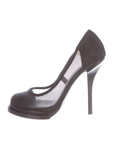 Alexander Wang Mesh Platform Pumps