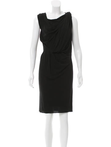Alexander Wang Draped Cowl Neck Dress