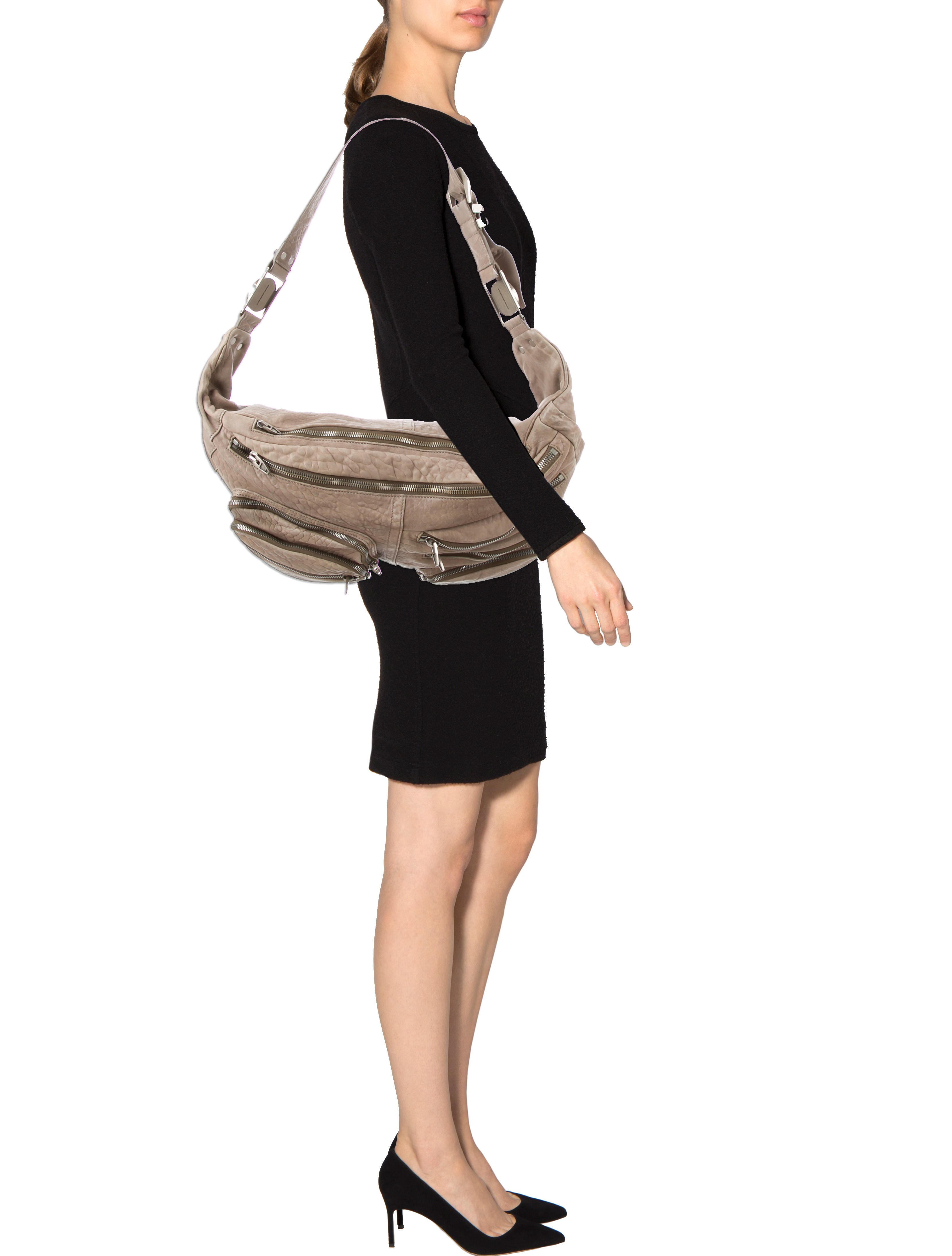 Alexander Wang Max Messenger Fanny Pack Bag - Neutrals Crossbody
