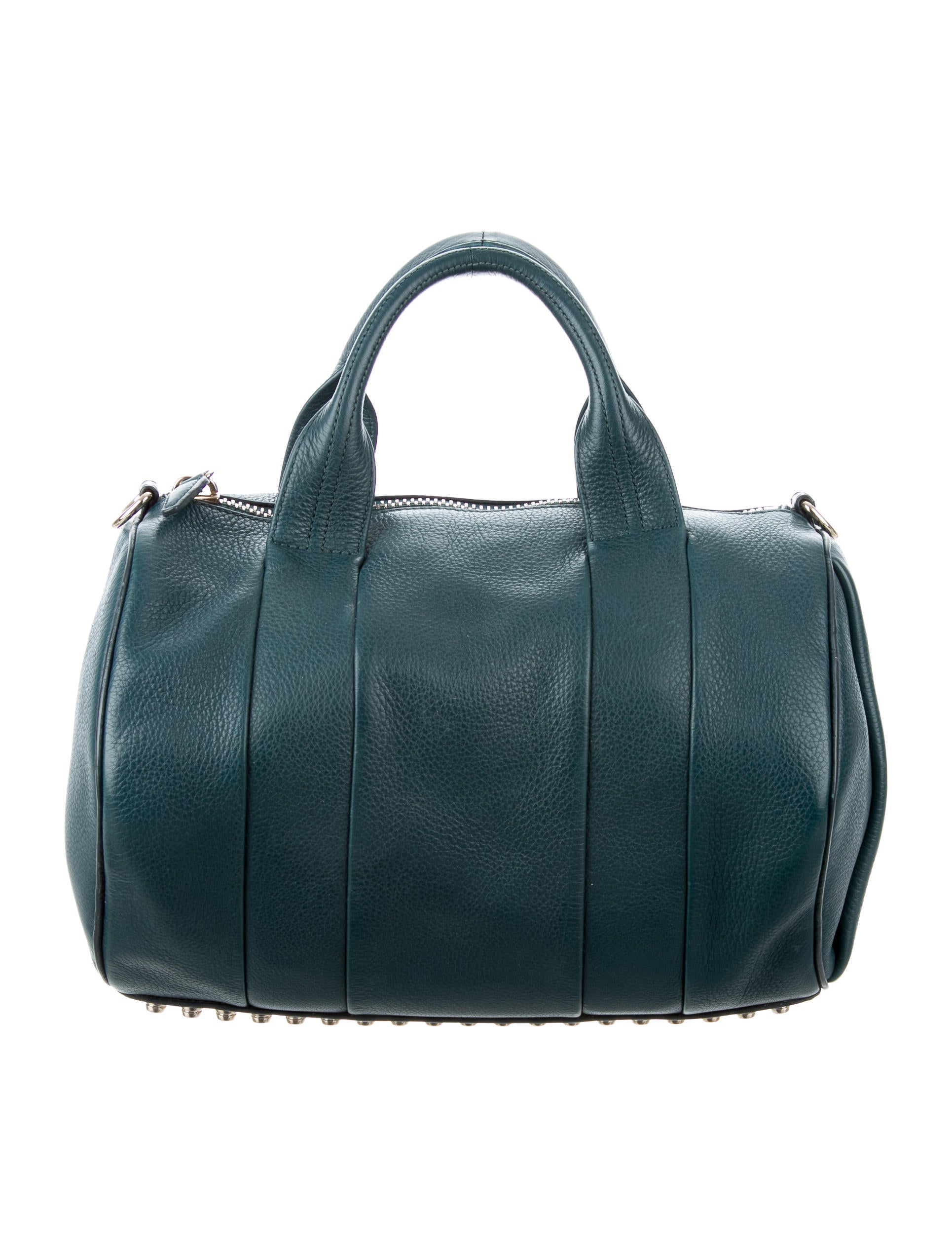 Alexander wang bag Featuring sharp tailoring, sporty influences, and a moody palette, the NYC designer’s stand outs—boyish suiting, hardware-embellished bags, and his signature, expertly slouchy Alexander Wang tees—are quick paths to model-off-duty cool.