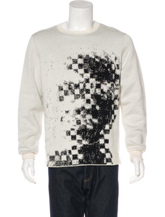 Alexander Wang Patterned Crew Neck Sweatshirt
