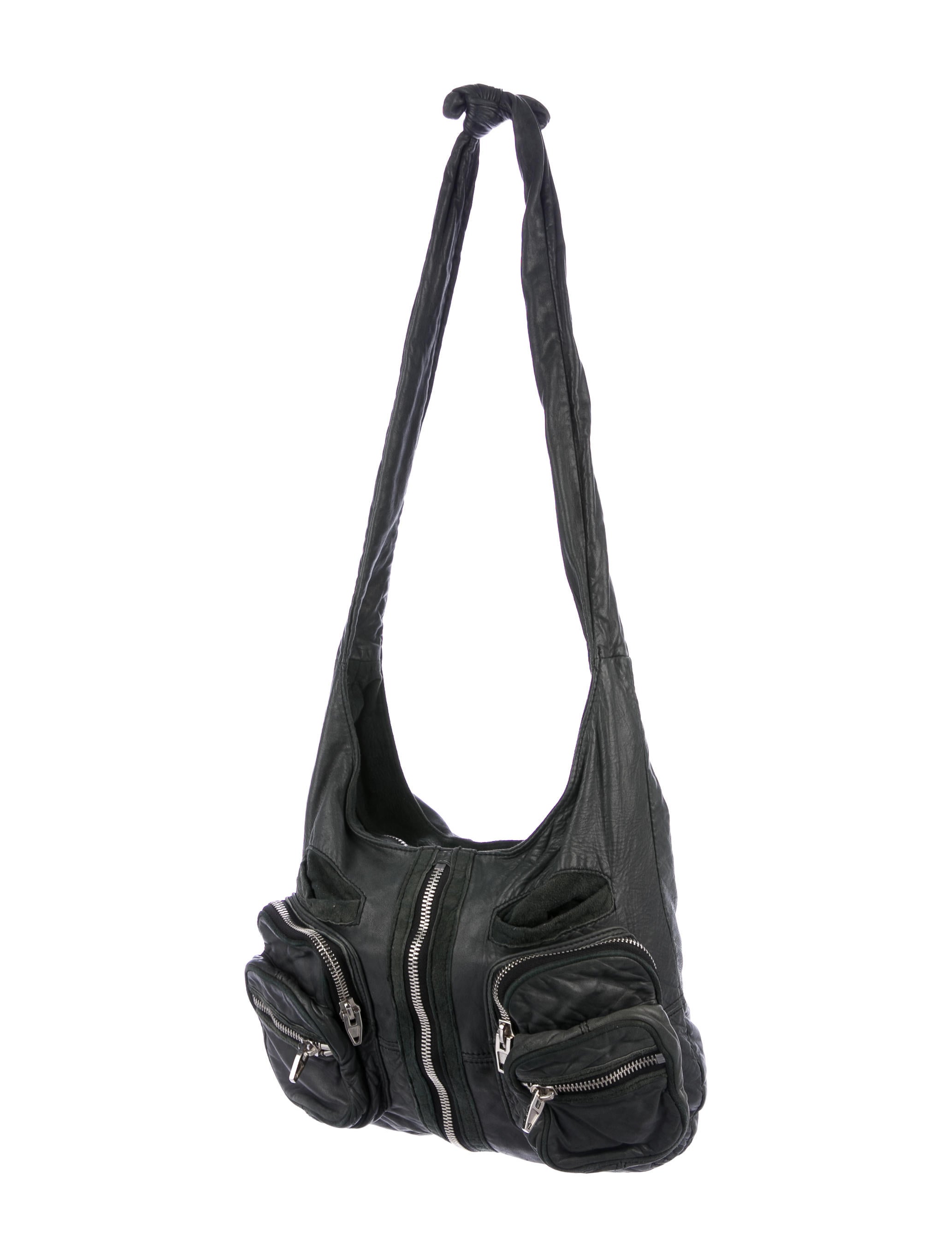Alexander Wang Donna Hobo Bag - Green Hobos, Handbags - ALX44154
