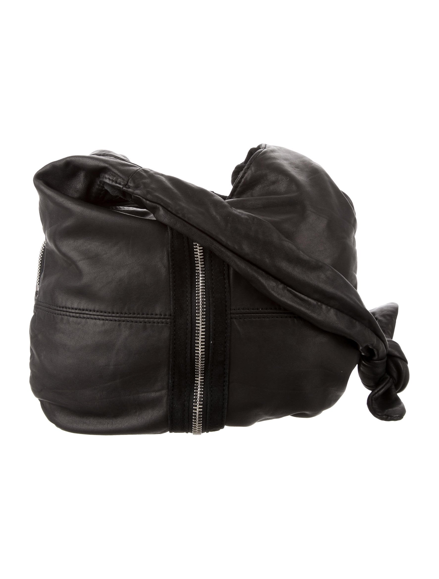 Alexander Wang Donna Hobo Bag - Black Shoulder Bags, Handbags