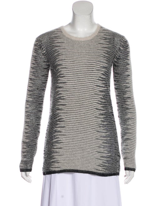 Alexander Wang Textured Knit Sweater White