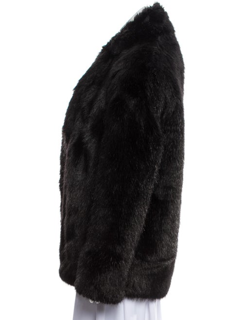 Alexander Wang Faux Fur Open-Front Jacket