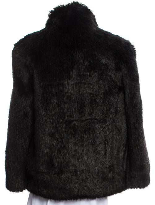 Alexander Wang Faux Fur Open-Front Jacket