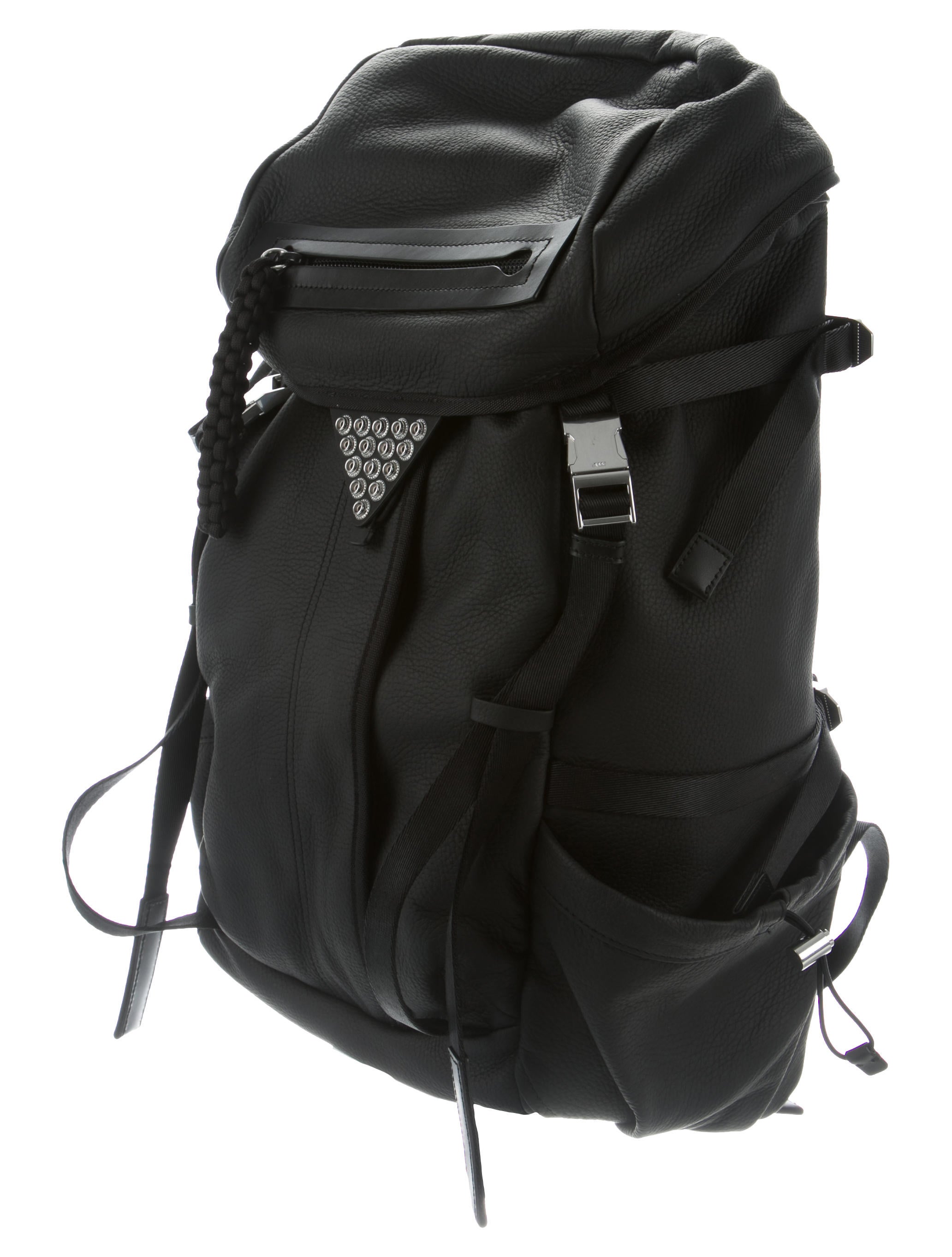 Alexander Wang / リュック/レザー/BLK/無地// Alexander Wang Neo Leather Backpack - Black Backpacks, Bags