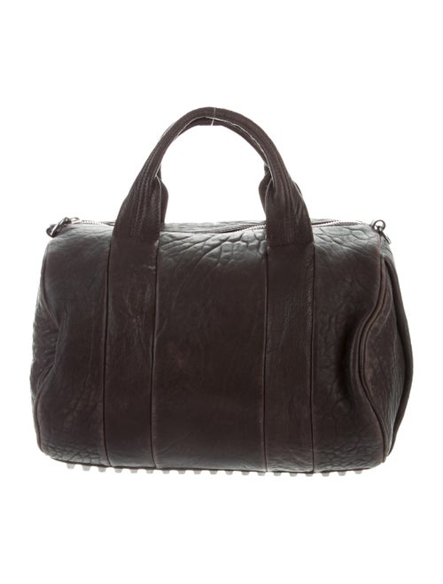 Alexander Wang Leather Rocco Duffel Bag Brown