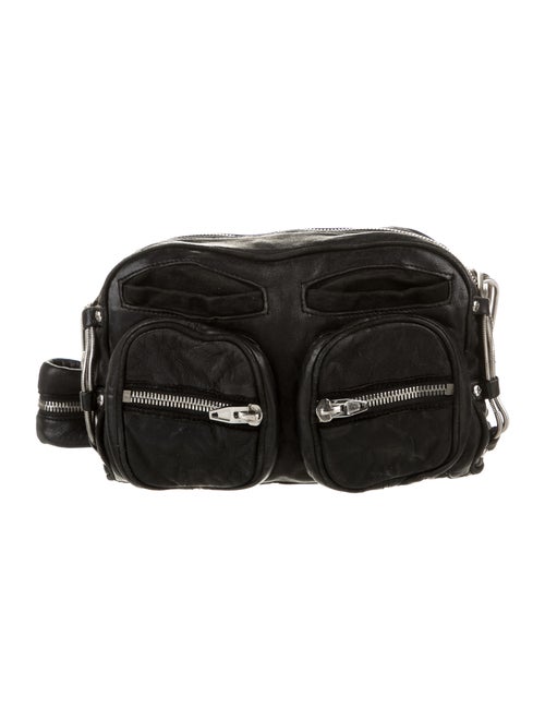 Alexander Wang Leather Crossbody Bag Black