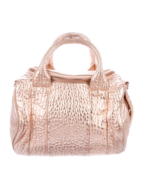 Alexander Wang Rockie Metallic Duffel Bag Metallic