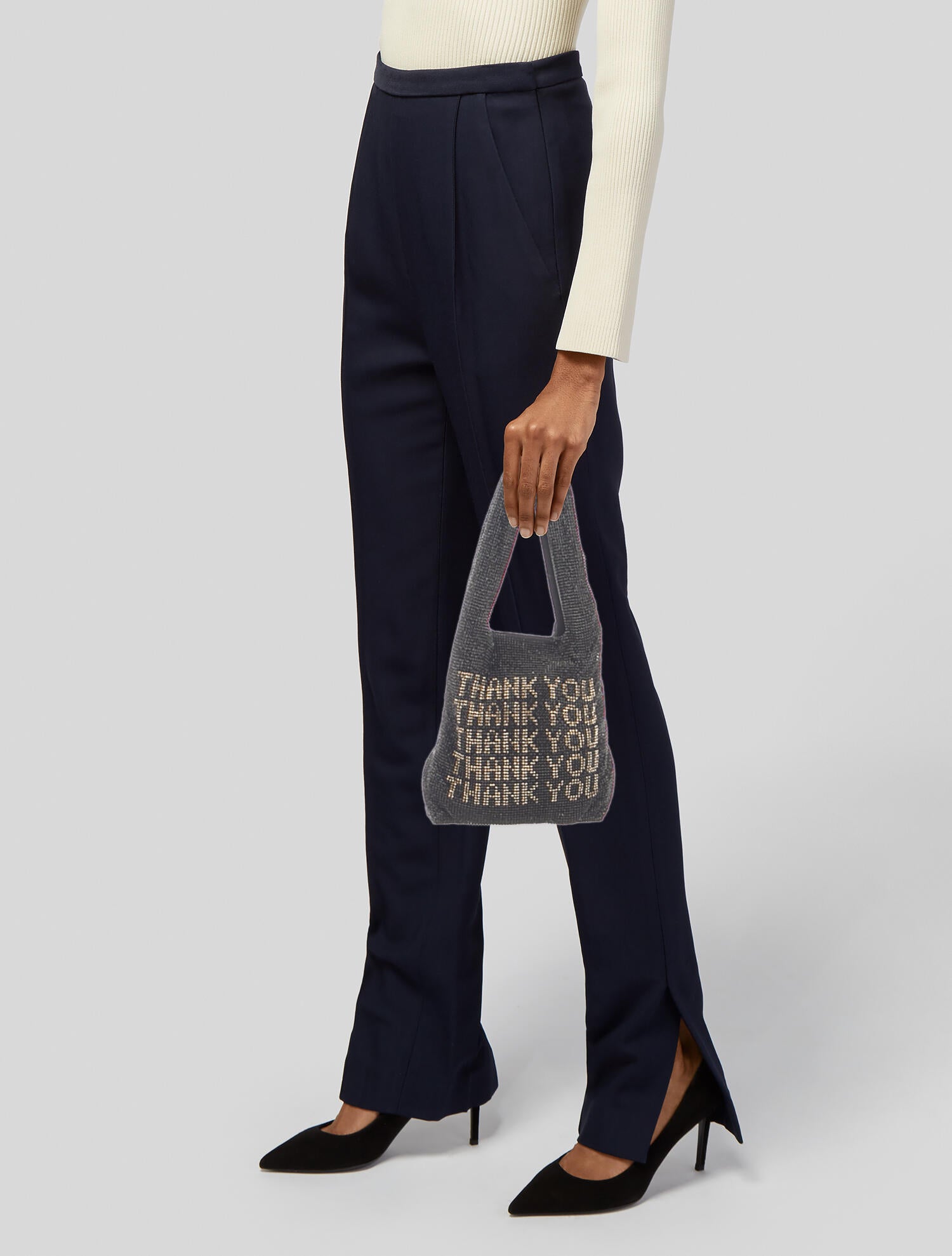 alexanderwang バック Punch Tote Bag in Nylon Canvas in BLACK | alexanderwang®