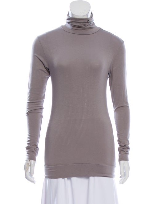 Ambush Turtleneck Long Sleeve Top Grey
