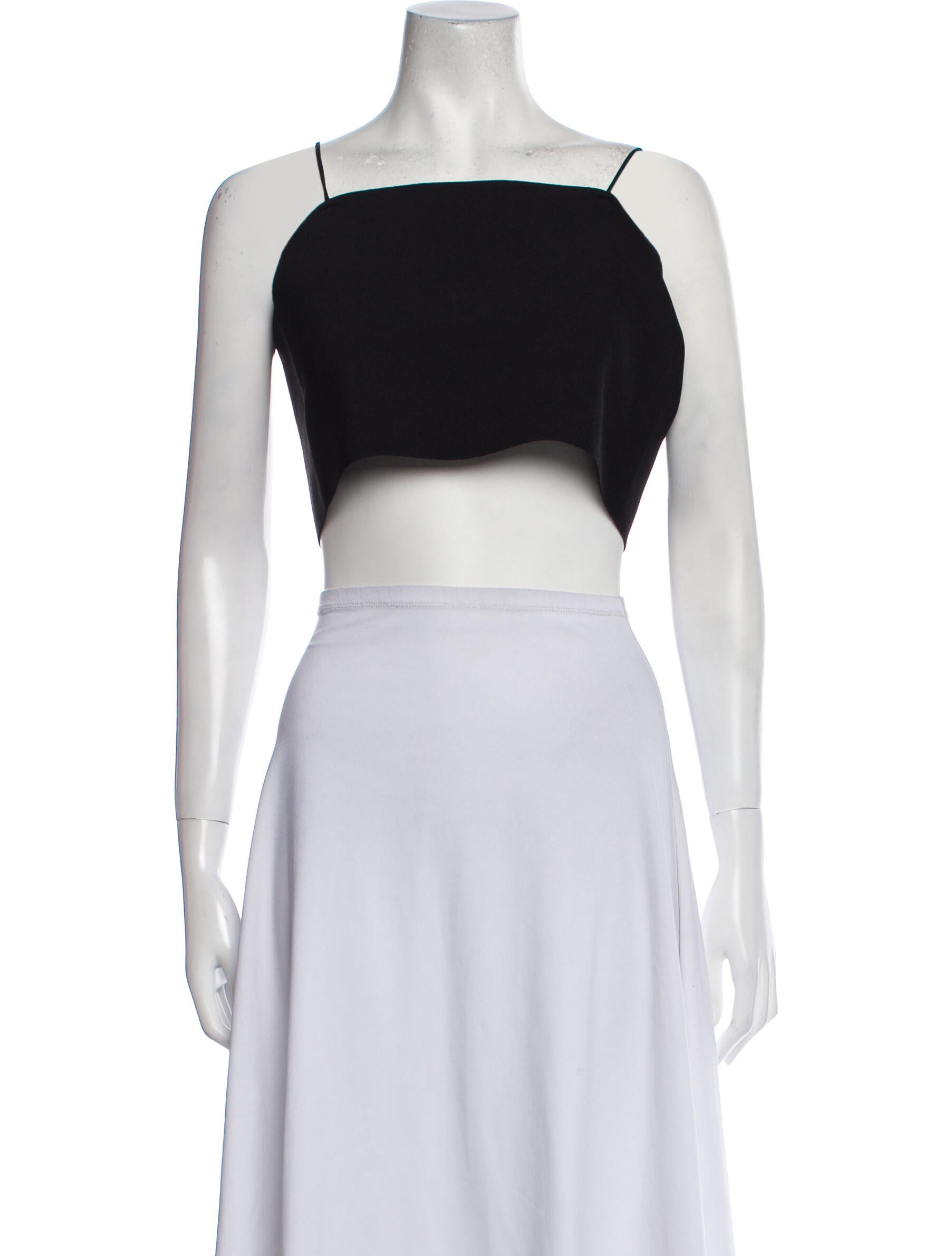 Ambush Square Neckline Sleeveless Crop Top w/ Tags