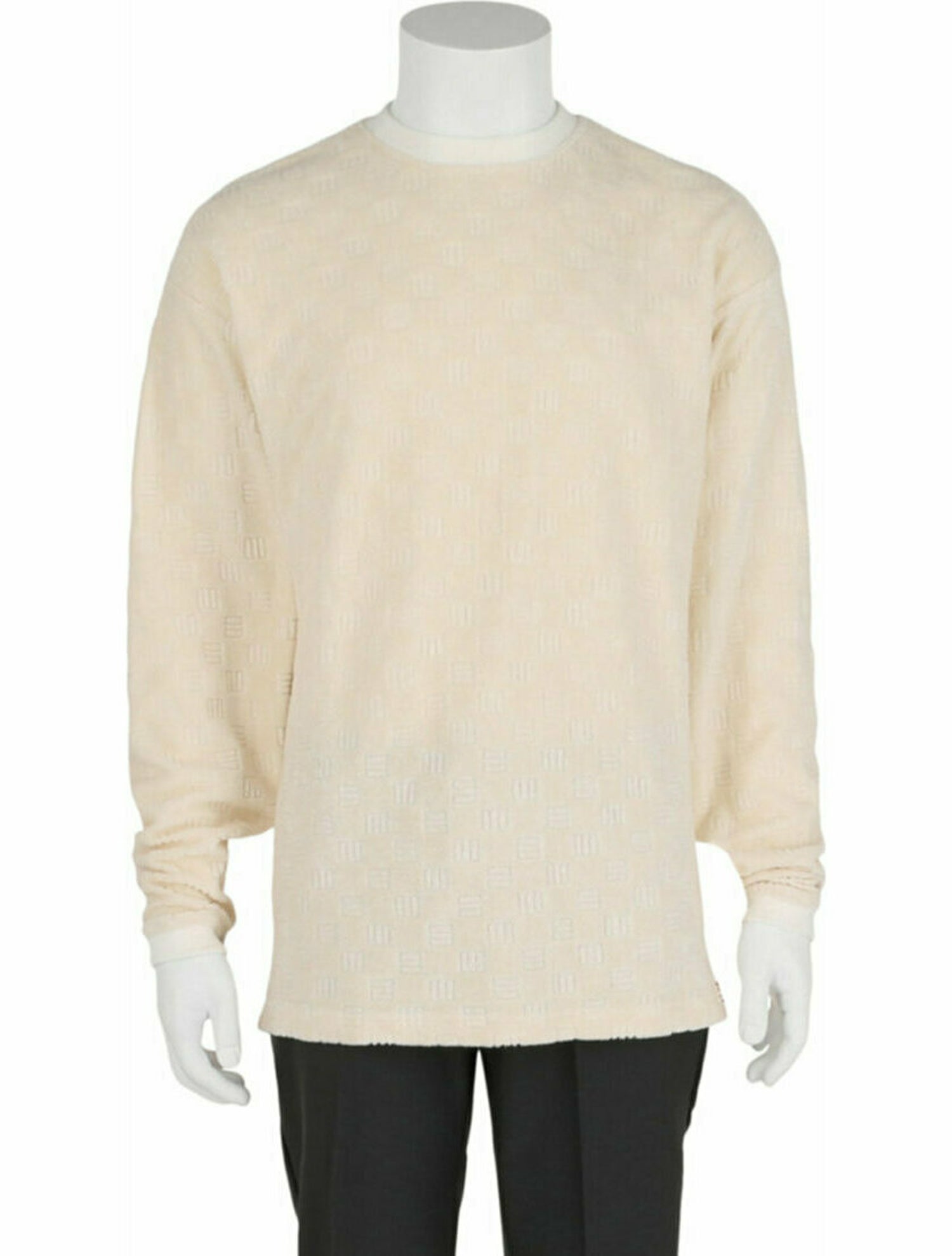 Ambush Terry Cloth Patterned Sweatshirt w/ Tags