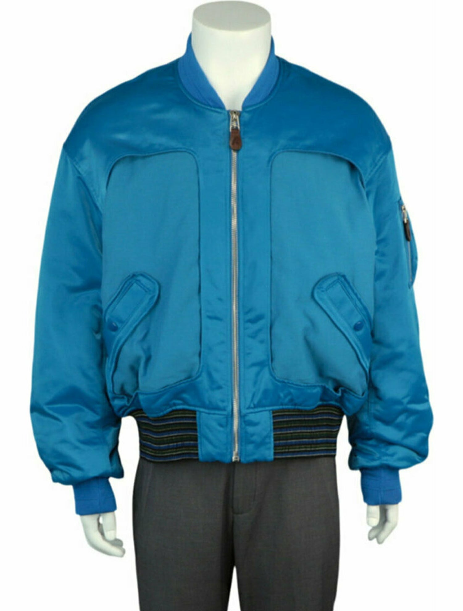 Ambush Colorblock Pattern Bomber Jacket w/ Tags