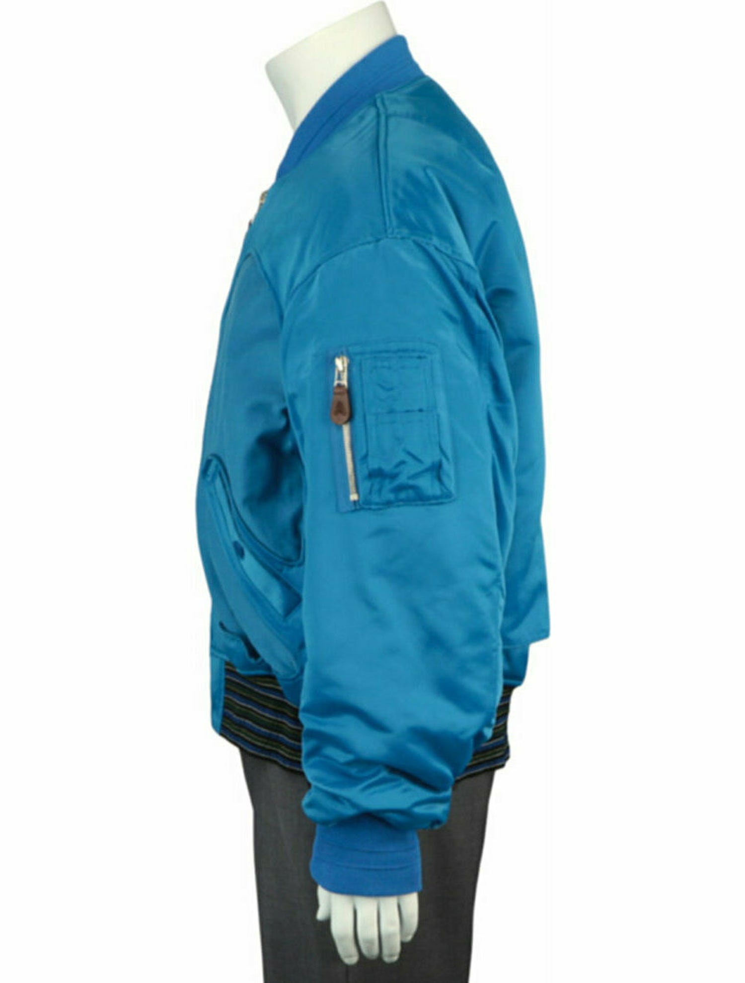 Ambush Colorblock Pattern Bomber Jacket w/ Tags