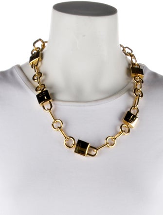 Ambush Lock Chain Station Necklace
