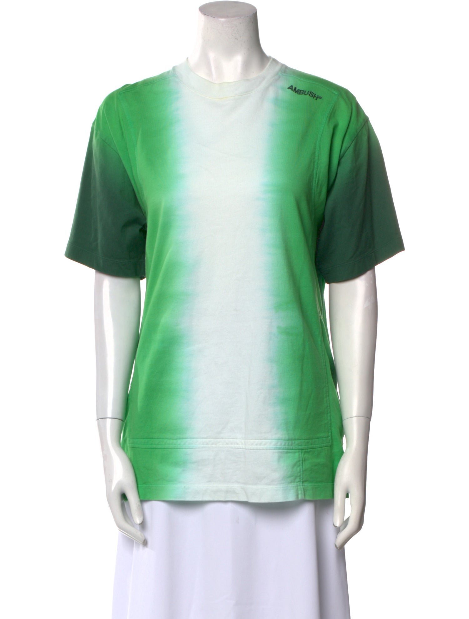 Ambush Tie-Dye Print Crew Neck T-Shirt