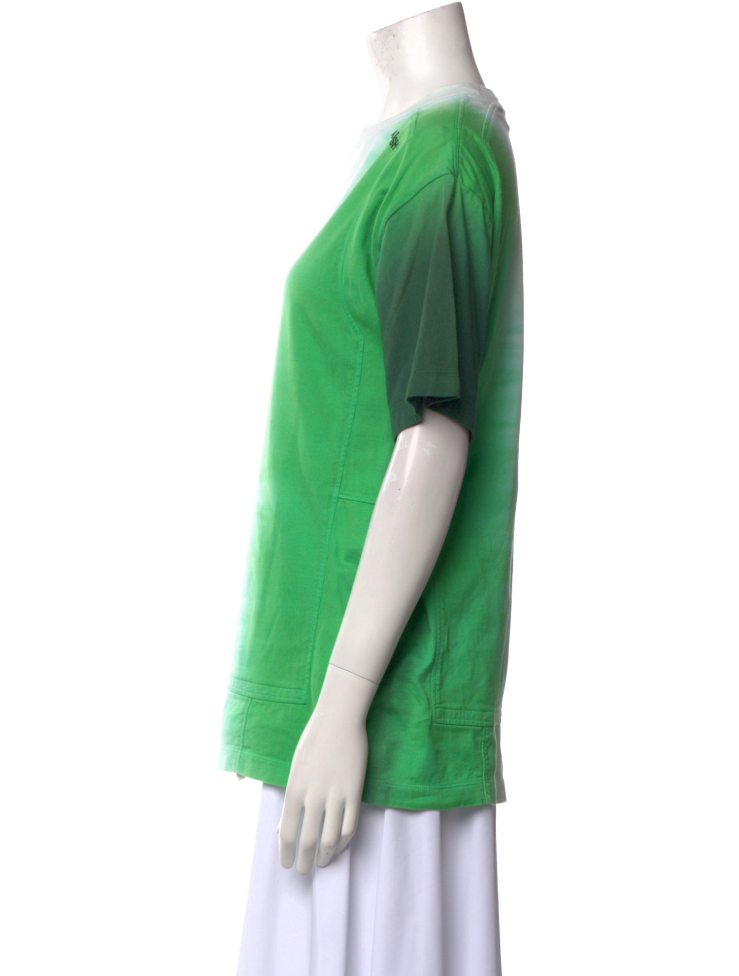 Ambush Tie-Dye Print Crew Neck T-Shirt