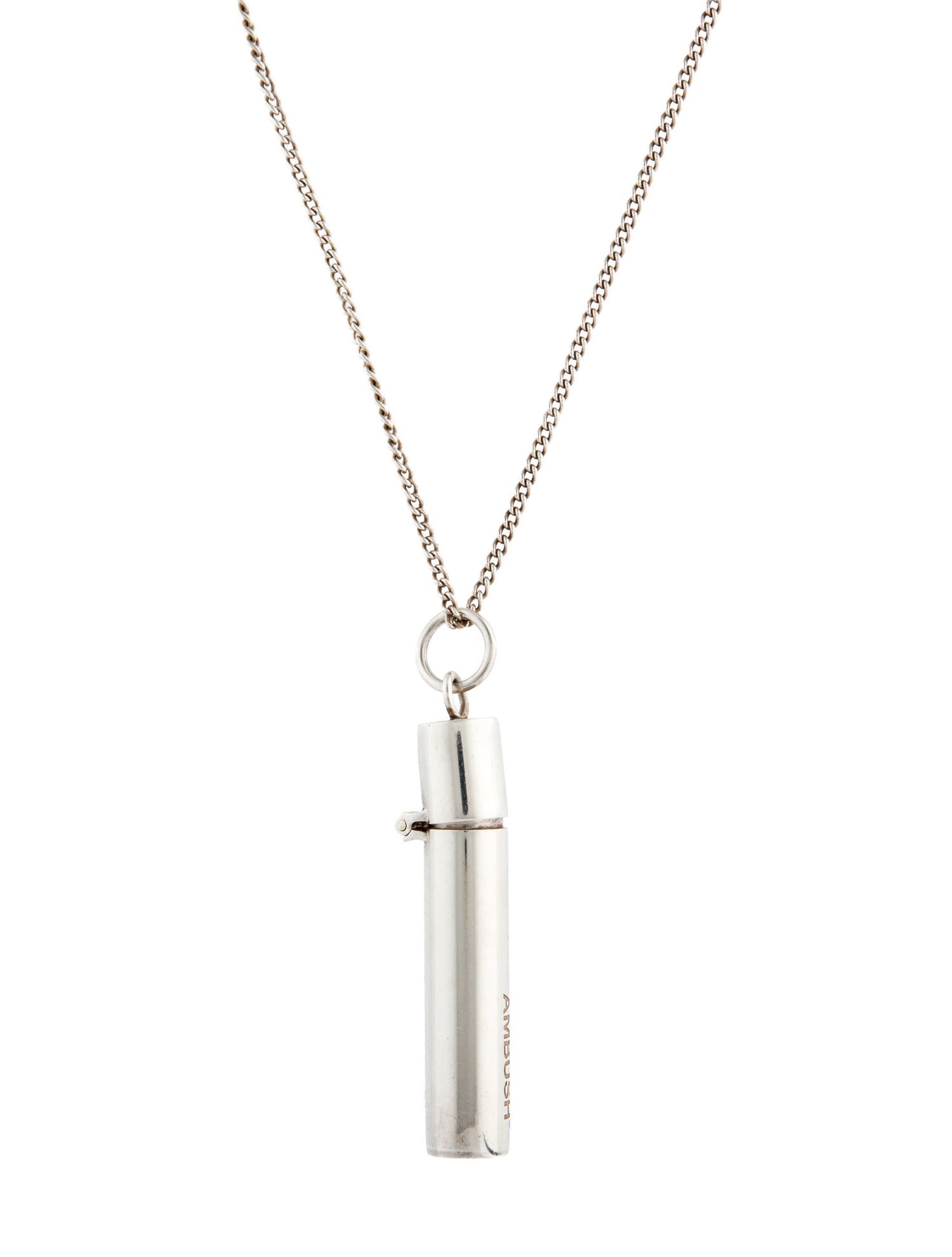 Ambush Pill Case Pendent Necklace