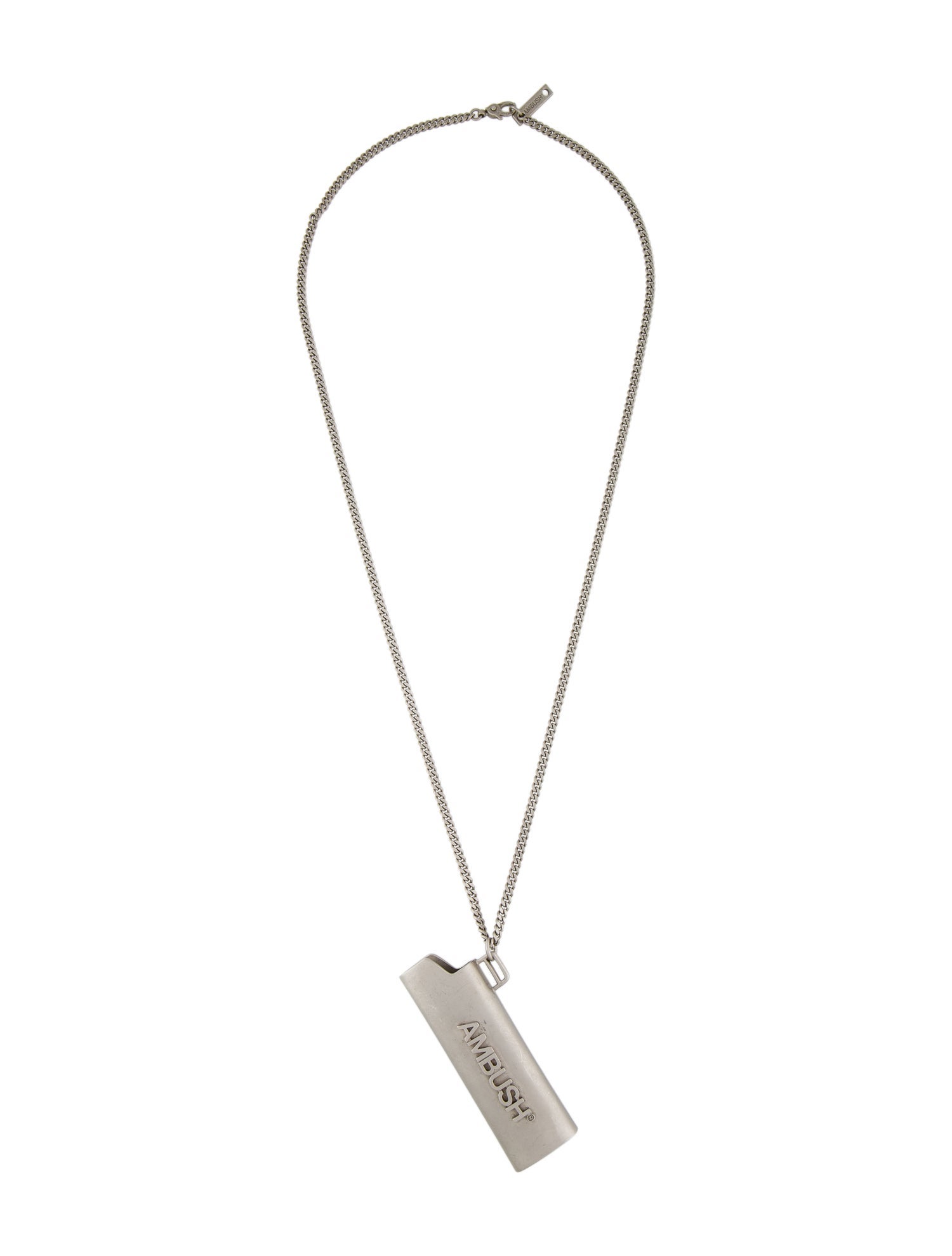 Ambush Logo Lighter Holder Pendant Necklace