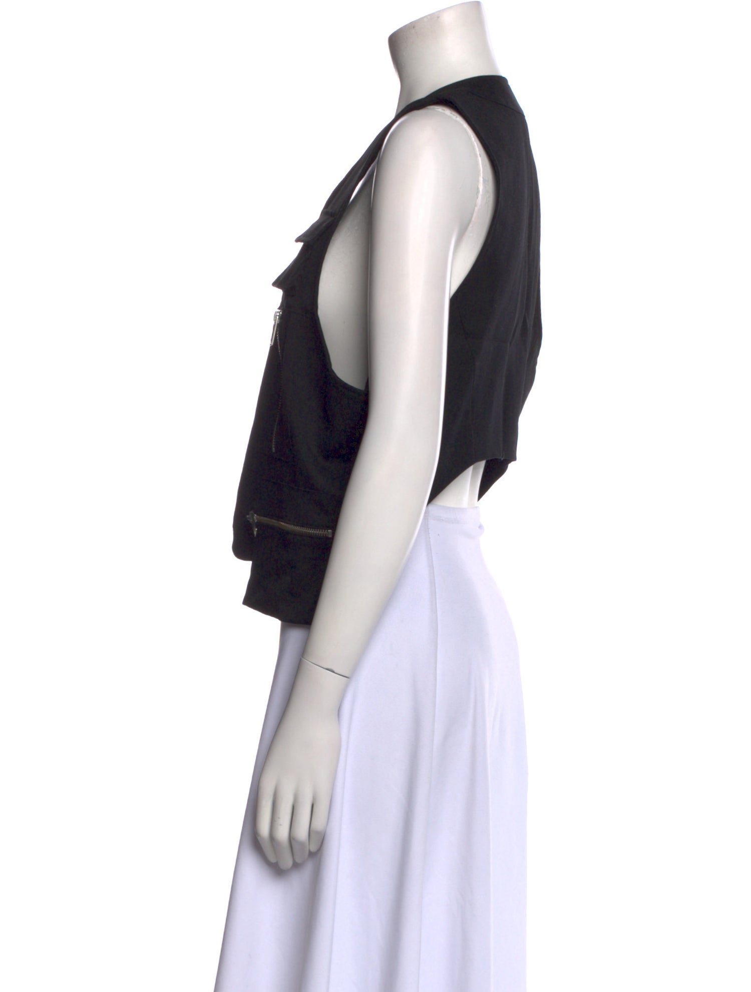 Ambush Wool V-Neck Crop Top