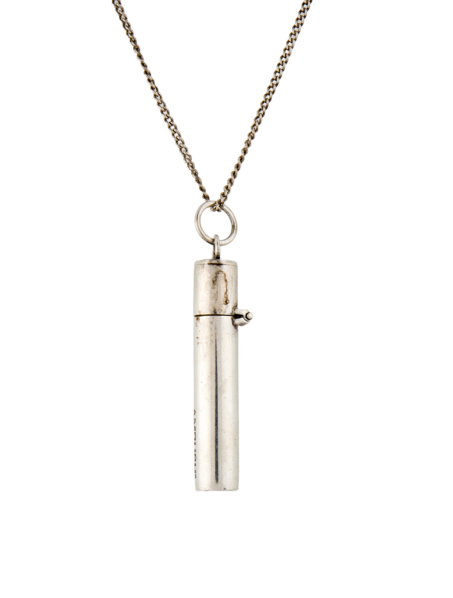 Ambush Tube Pendant Necklace