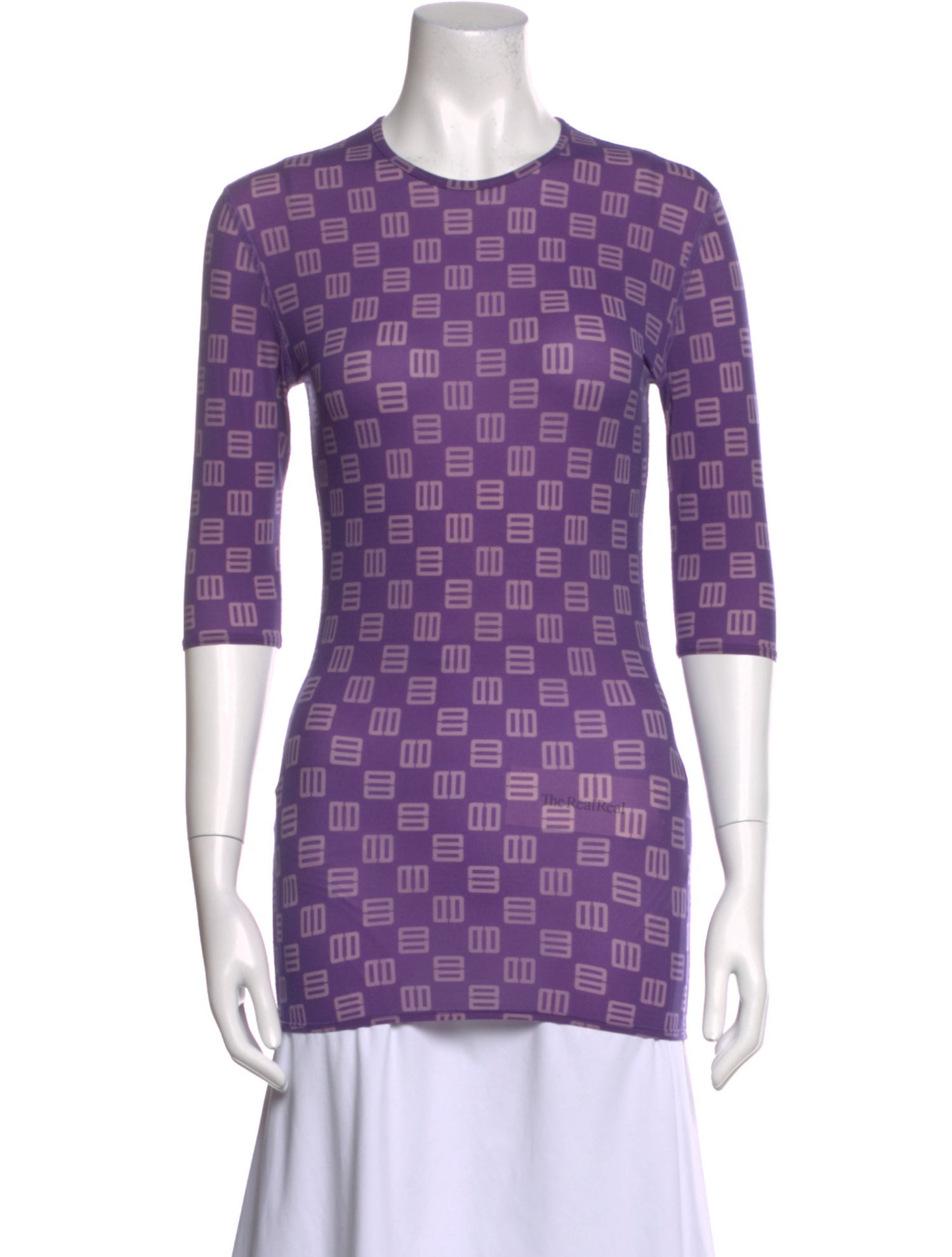 Ambush Printed Crew Neck Top