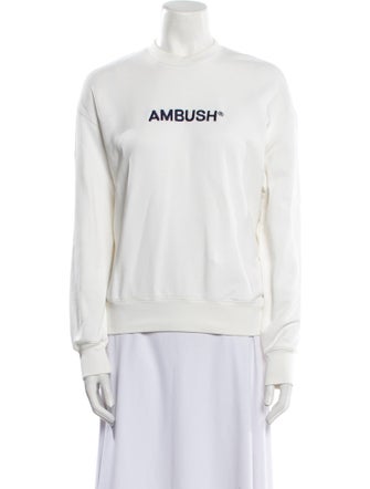 Ambush Graphic Print Crew Neck Sweatshirt