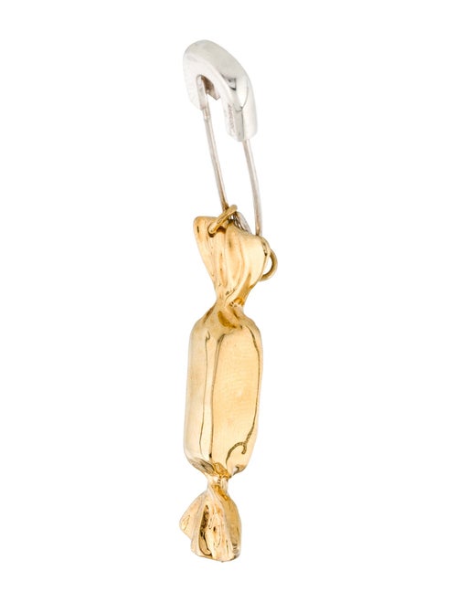 Ambush Two-Tone Candy Drop Single Earring