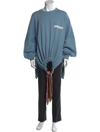 Ambush Graphic Print Crew Neck Pullover