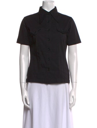 Ambush Short Sleeve Button-Up Top