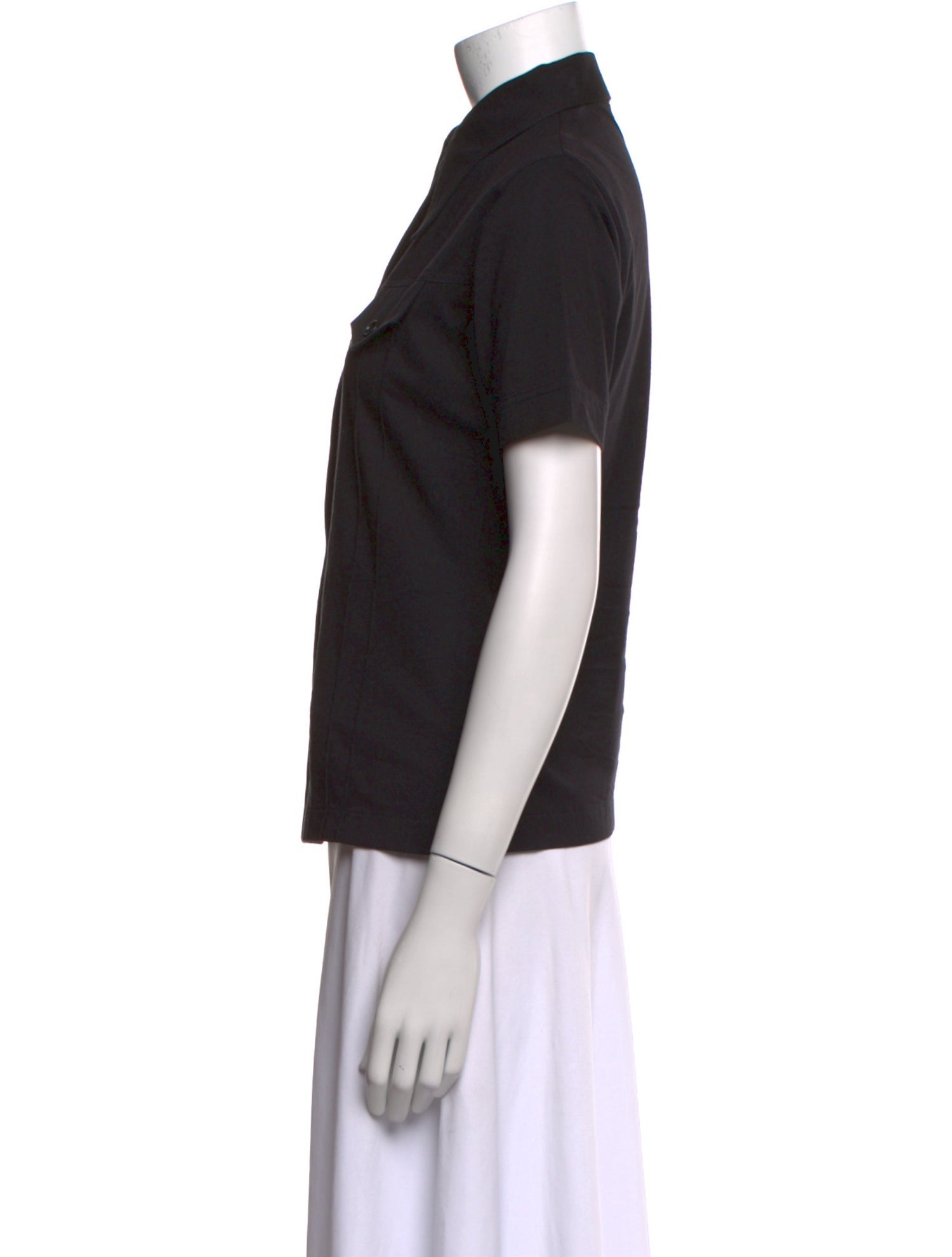 Ambush Short Sleeve Button-Up Top