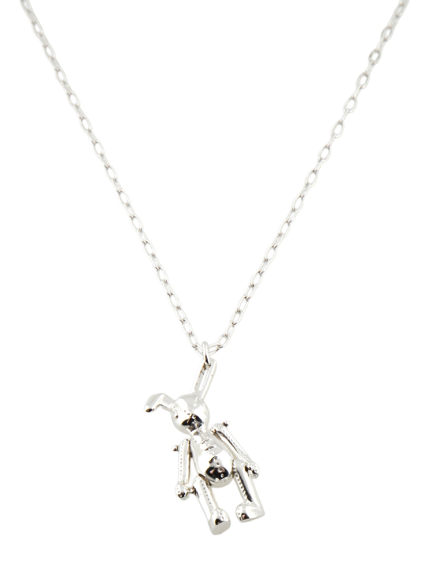 Ambush Teddy Bear Charm Necklace