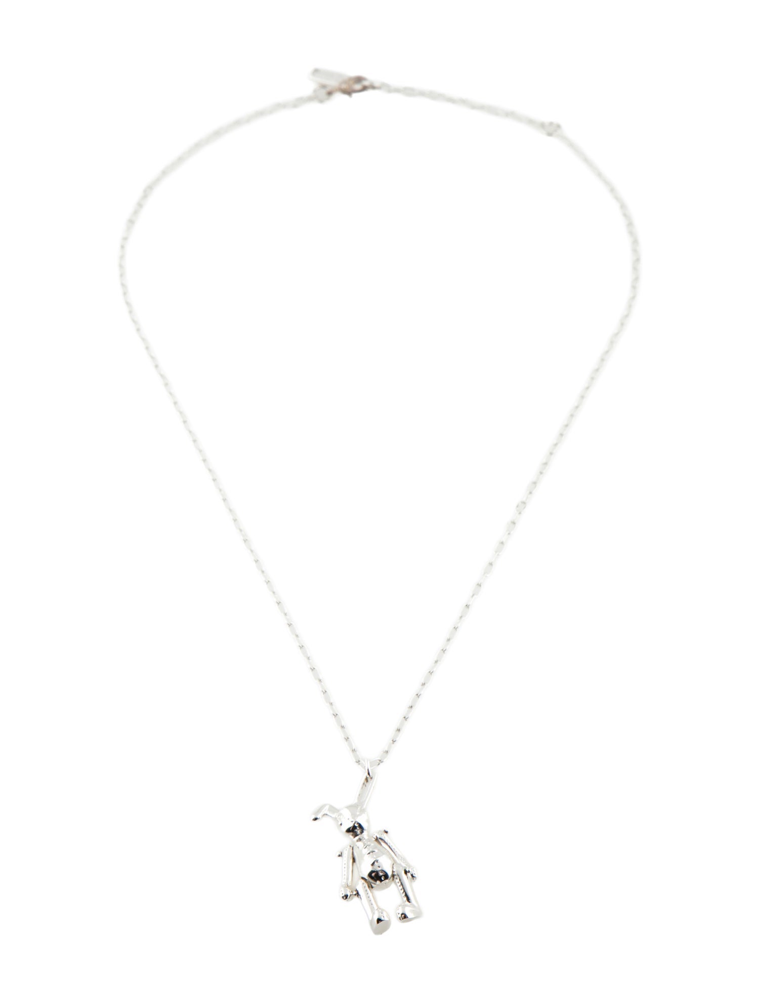 Ambush Teddy Bear Charm Necklace