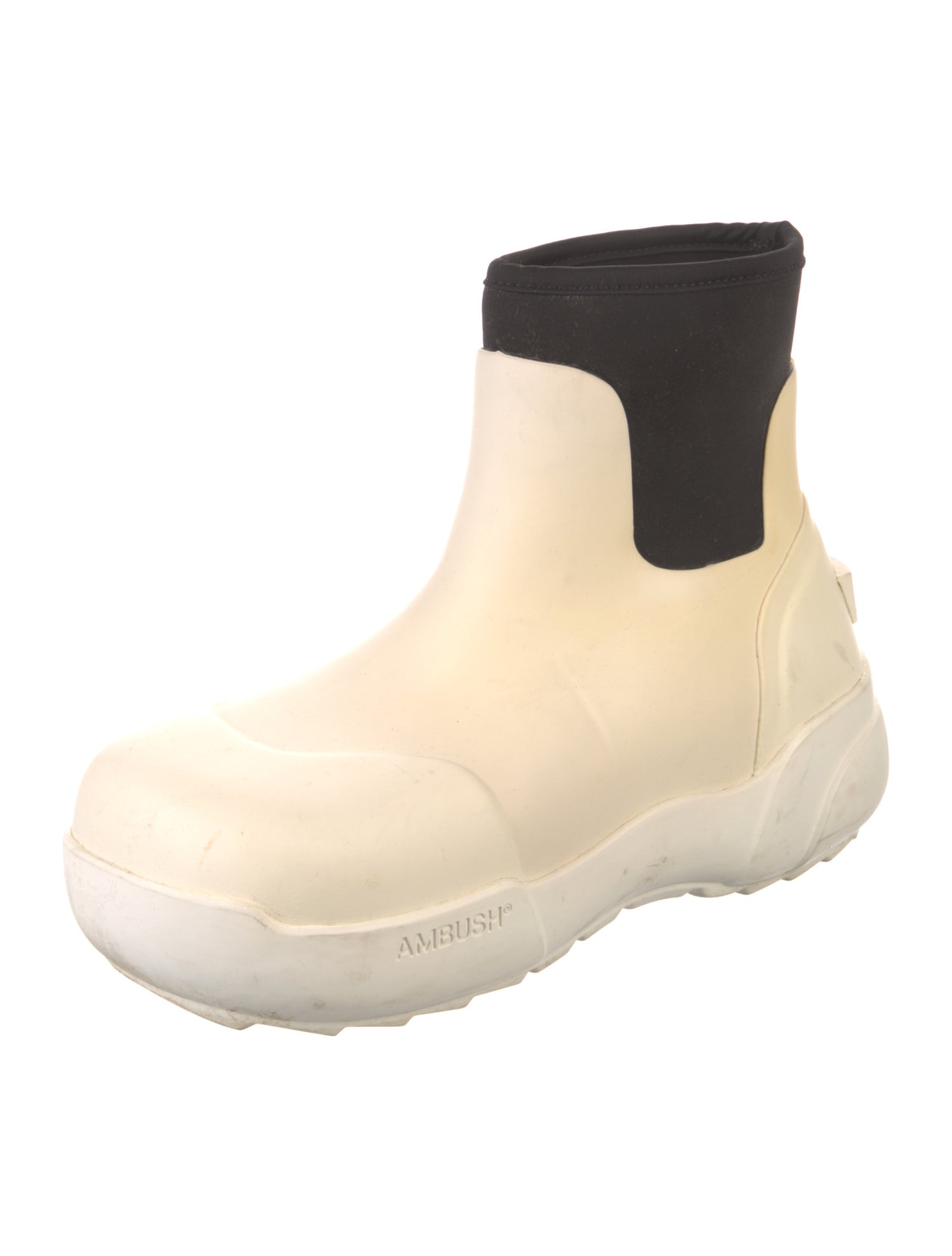 Ambush Rubber Colorblock Pattern Rain Boots