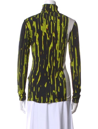 Ambush Printed Mock Neck Sweatshirt