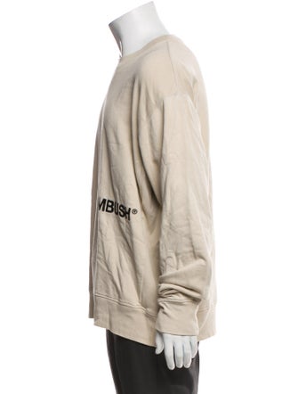 Ambush Graphic Print Crew Neck Sweatshirt