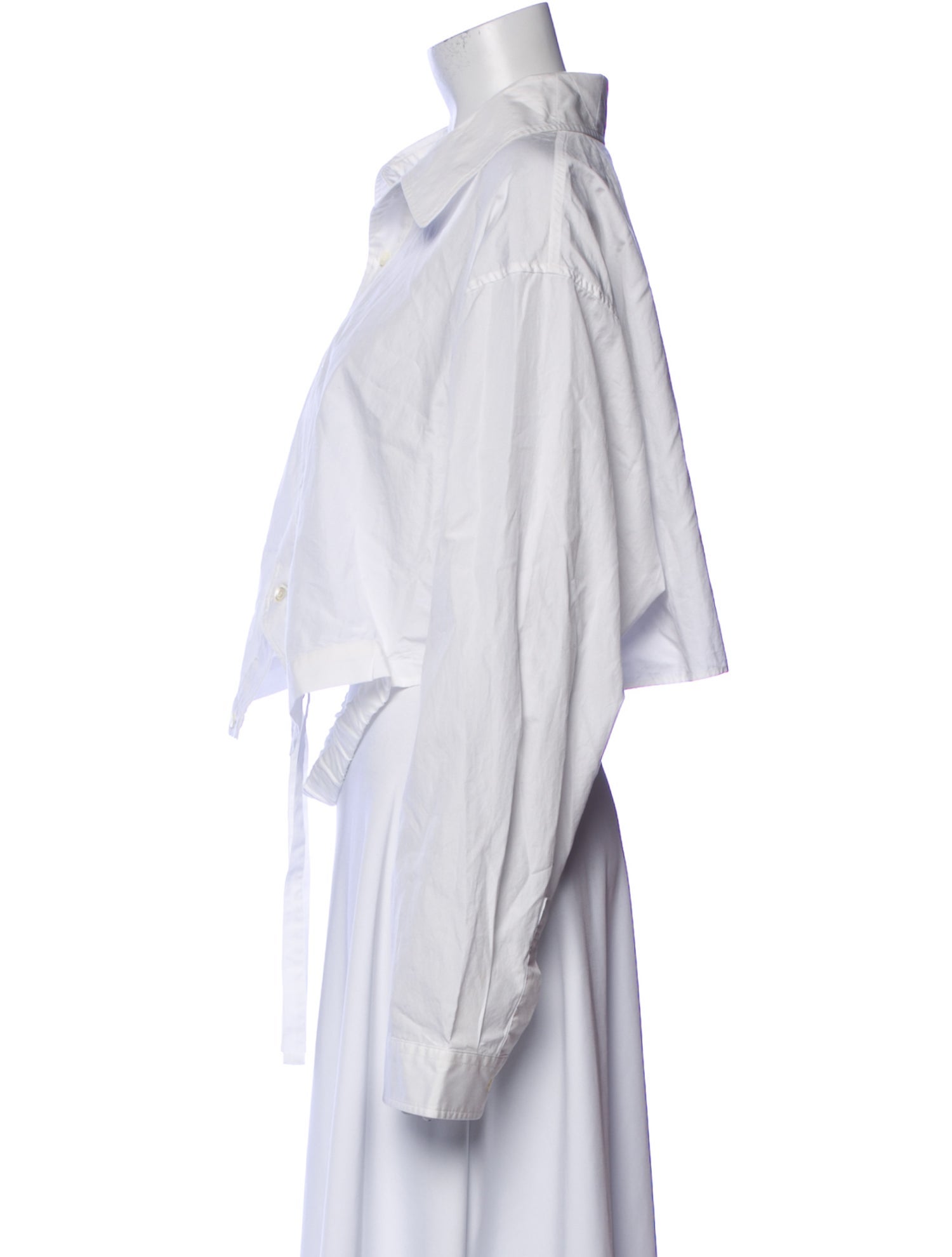 Ambush Long Sleeve Button-Up Top