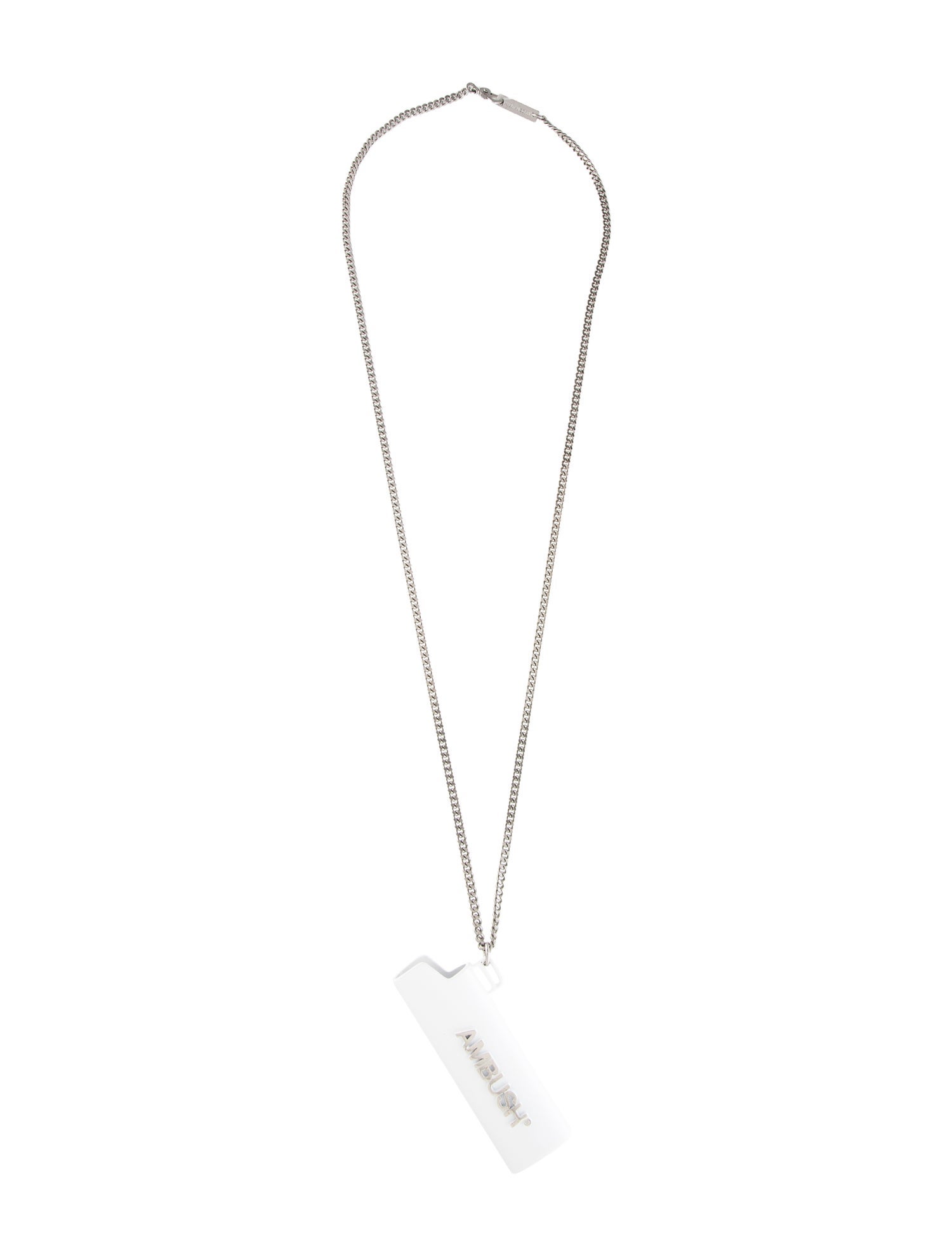 Ambush Enamel Lighter Logo Case Pendant Necklace