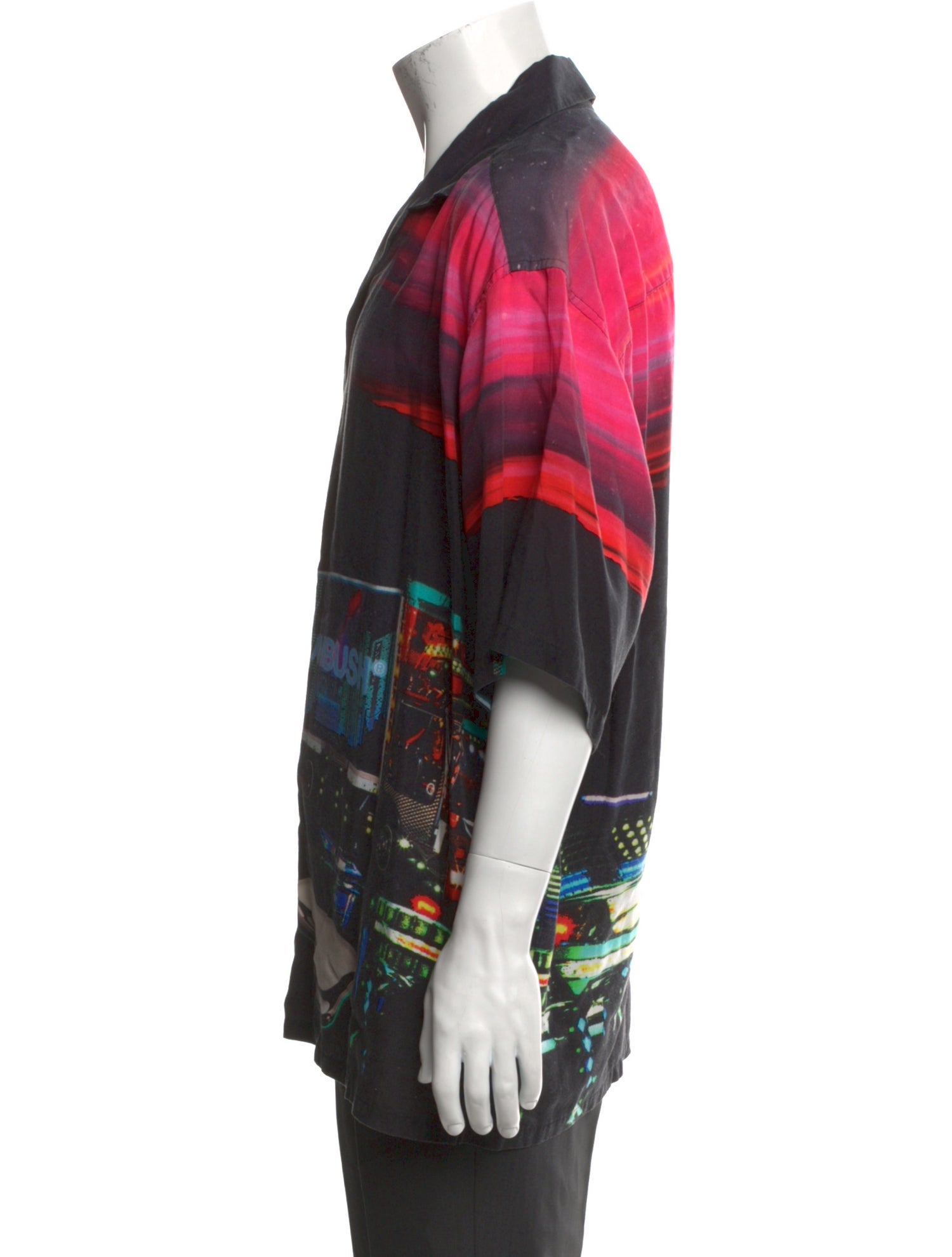 Ambush Printed Three-Quarter Sleeve Shirt