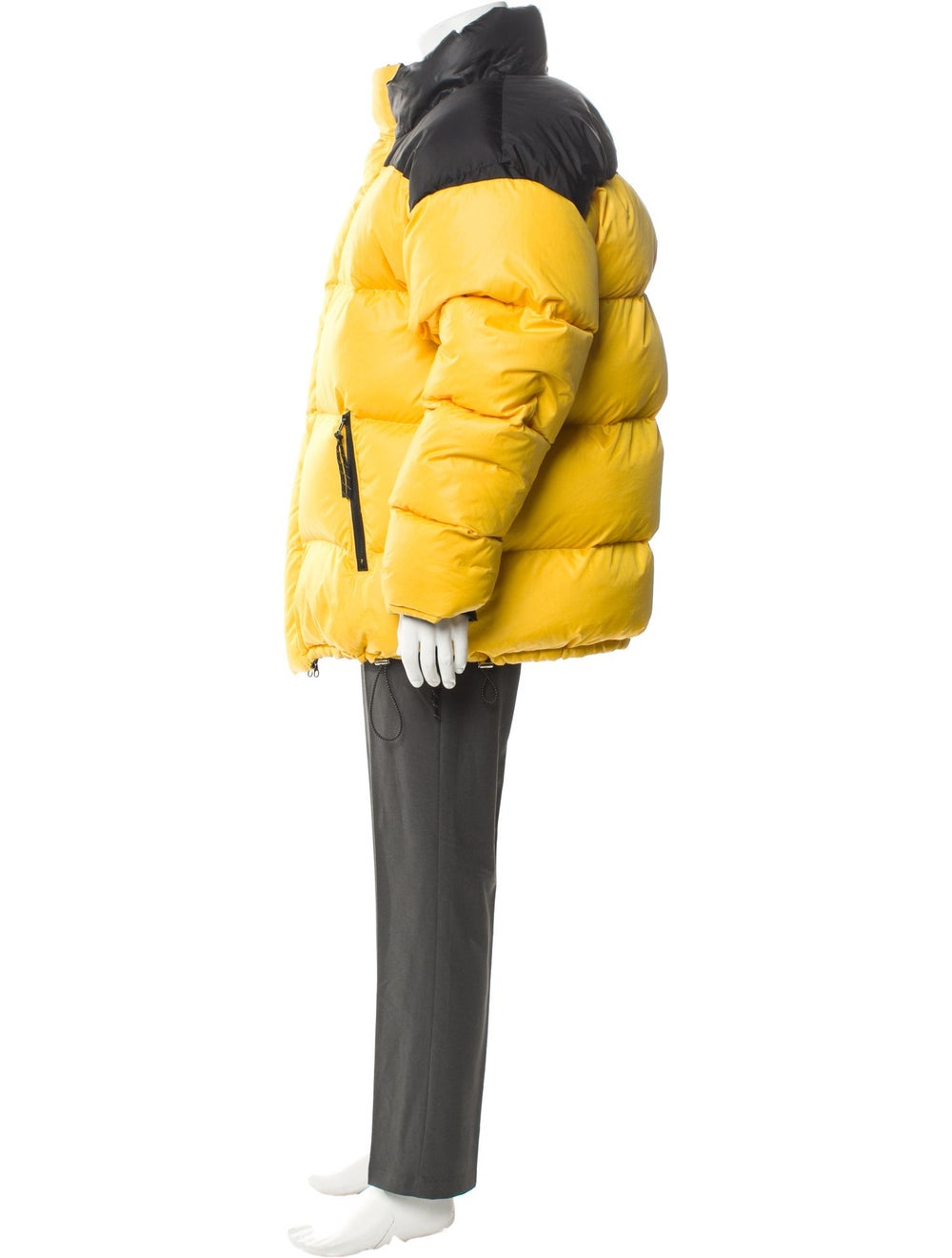 Ambush Reversible Colorblock Pattern Puffer Coat - image 2