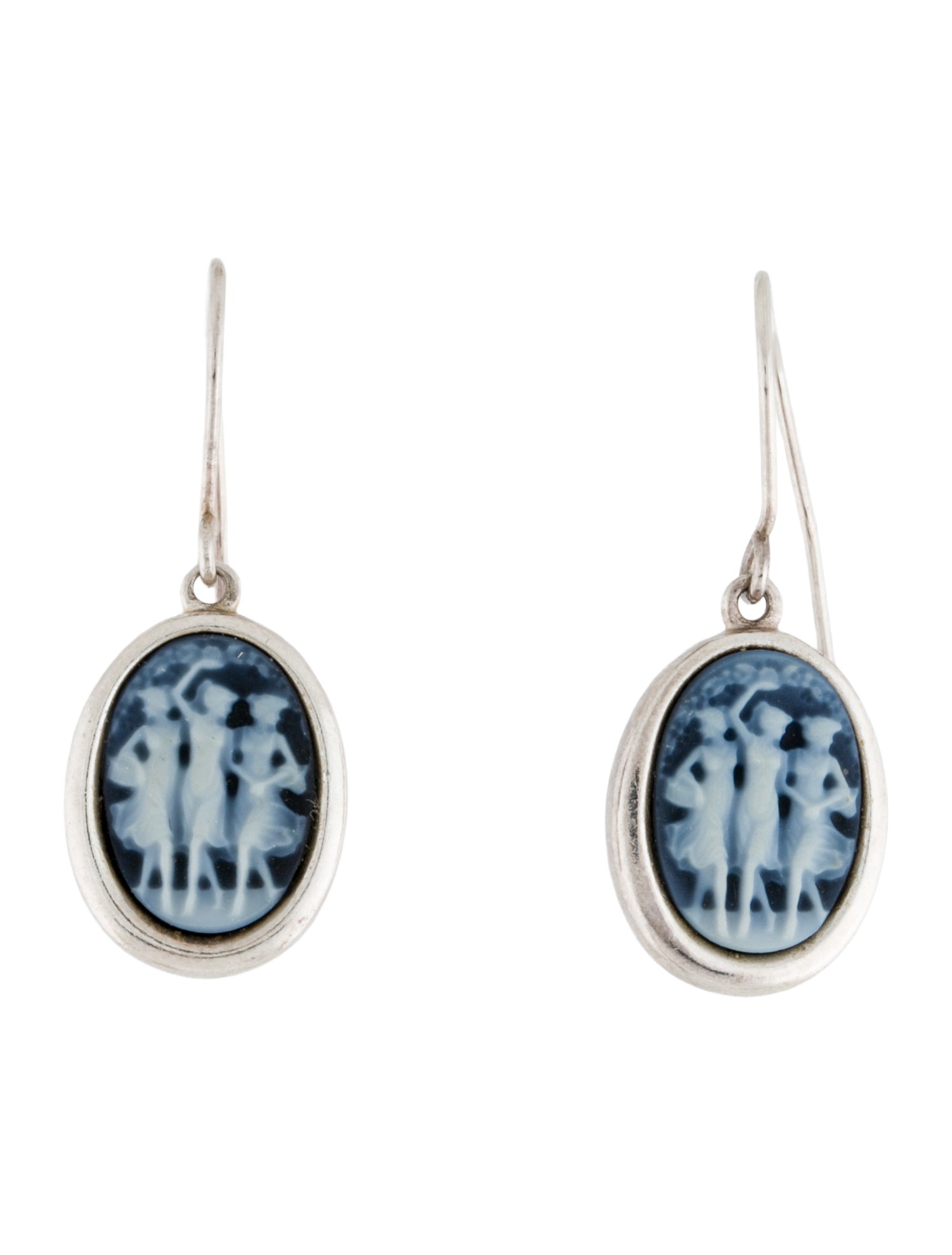 Amedeo Three Graces Drop Earrings