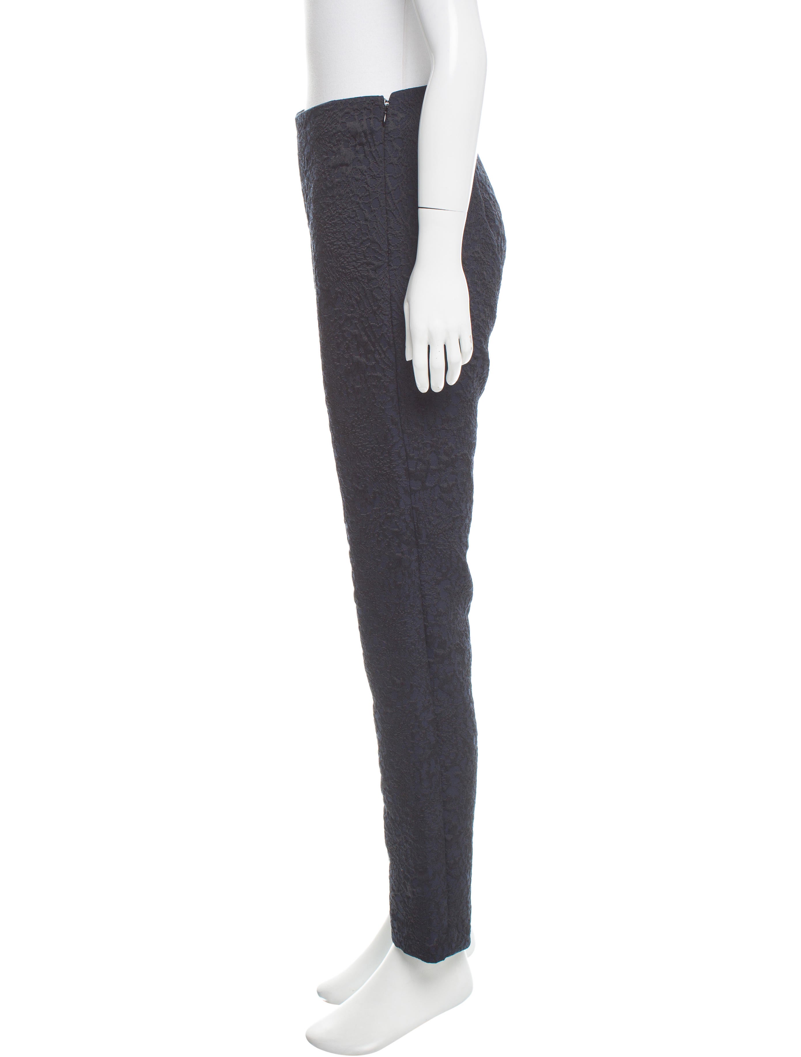 Amen. Jacquard Straight-Leg Pants w/ Tags