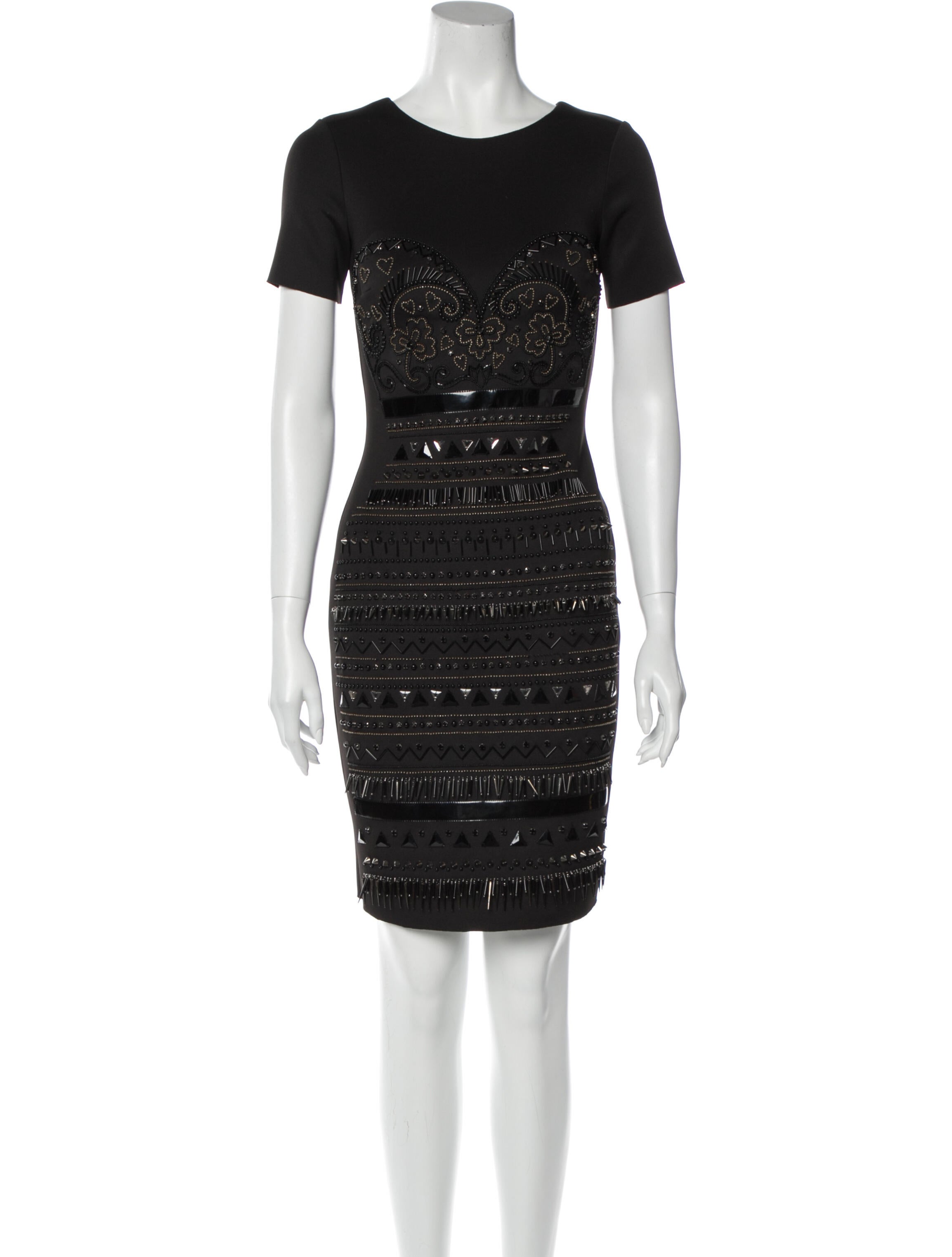 Amen. Crew Neck Mini Dress