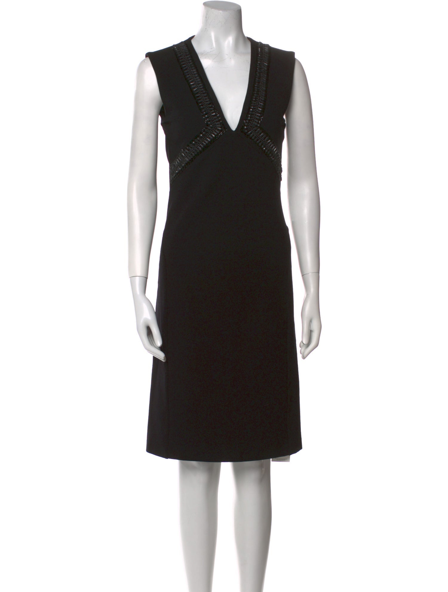 Amen. V-Neck Knee-Length Dress