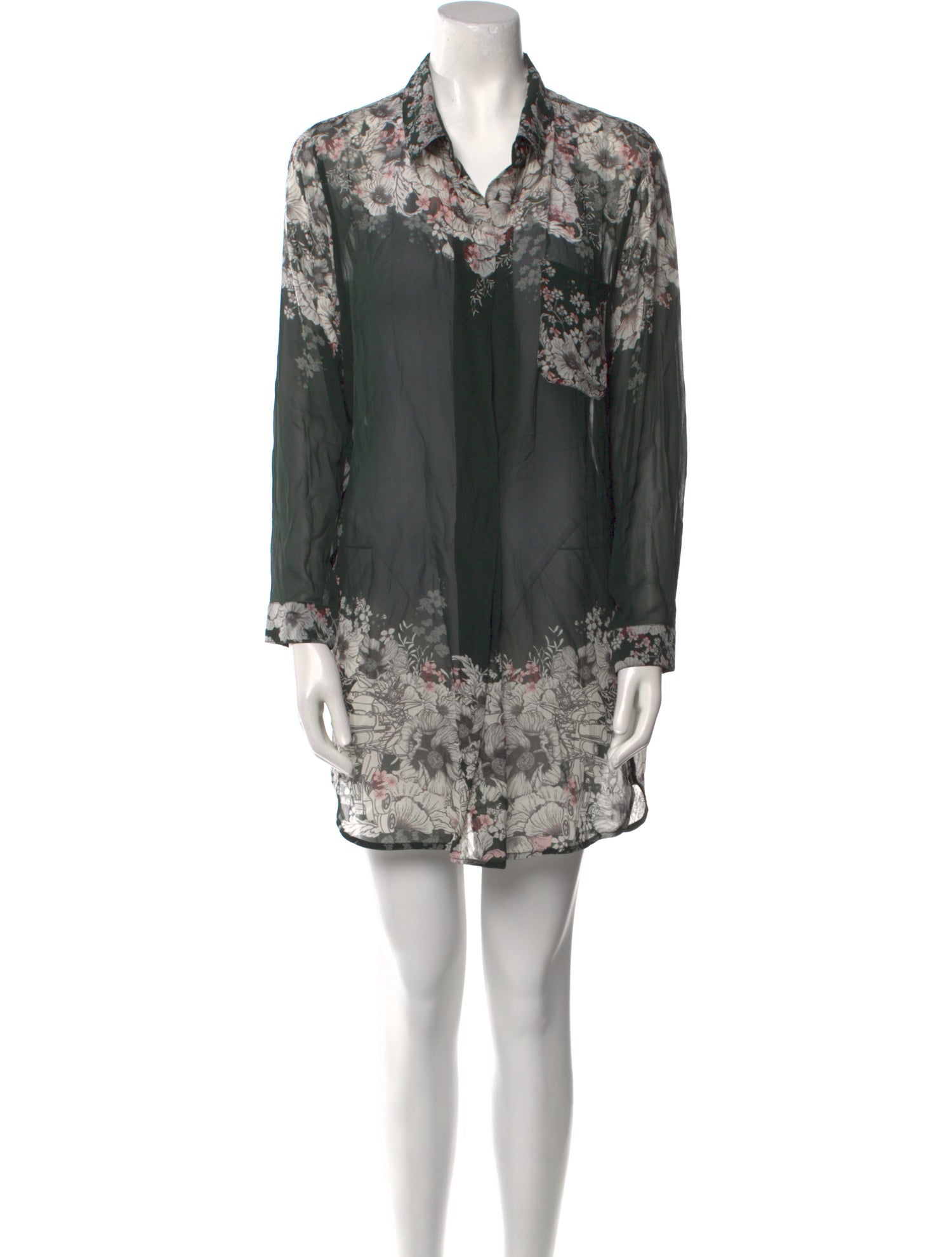 Amen. Silk Mini Dress