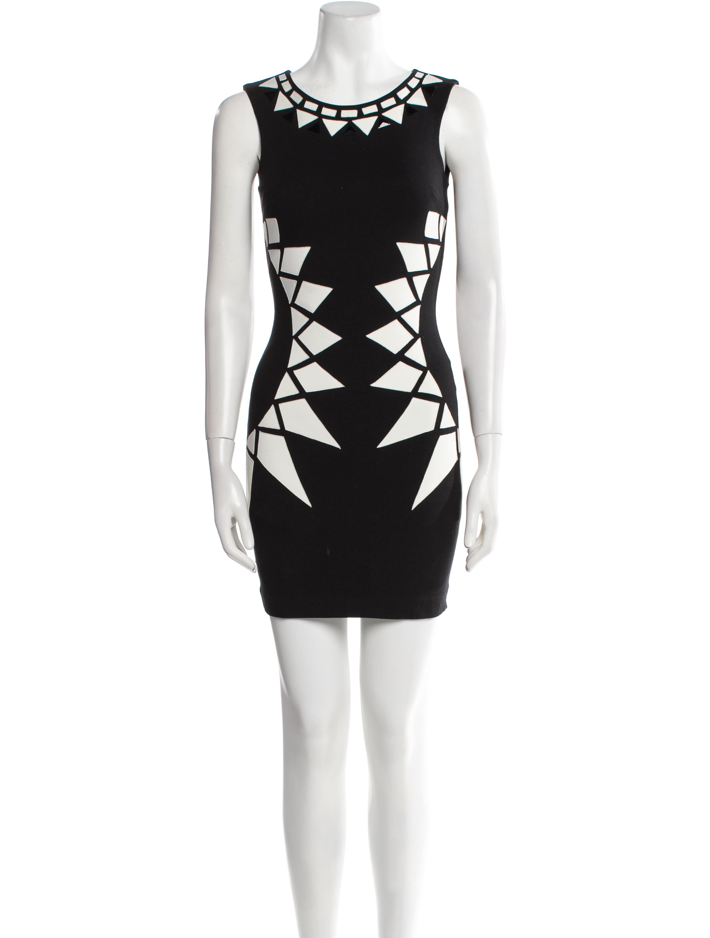 Amen. Patterned Mini Dress